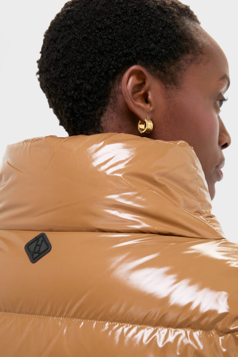 Cammello Gloss Zipper Jacket