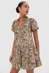 Cottage Garden Edith Short Sleeve Mini Dress
