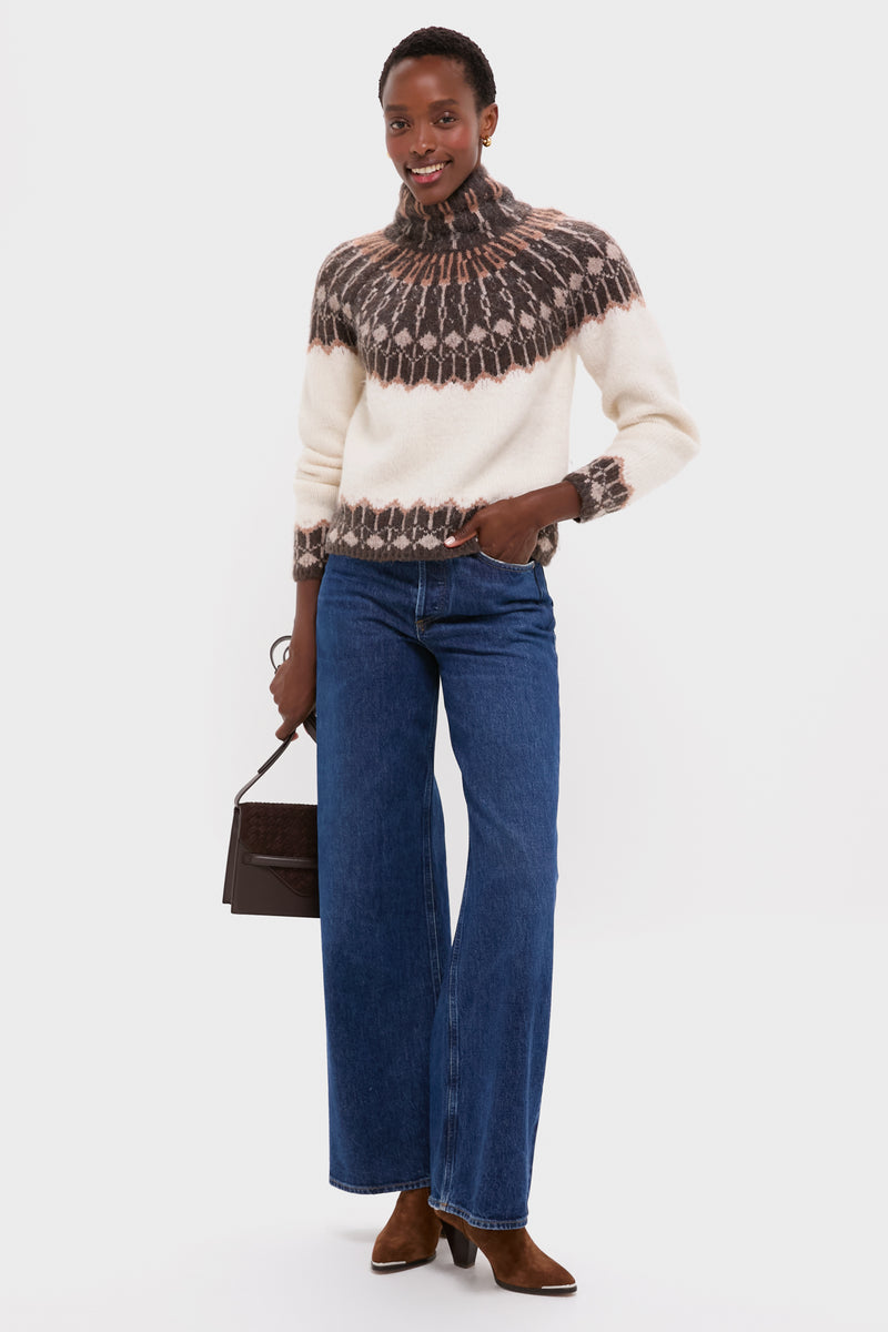 Ivory Multi Valentine Sweater