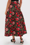 Holiday Floral Remy Skirt