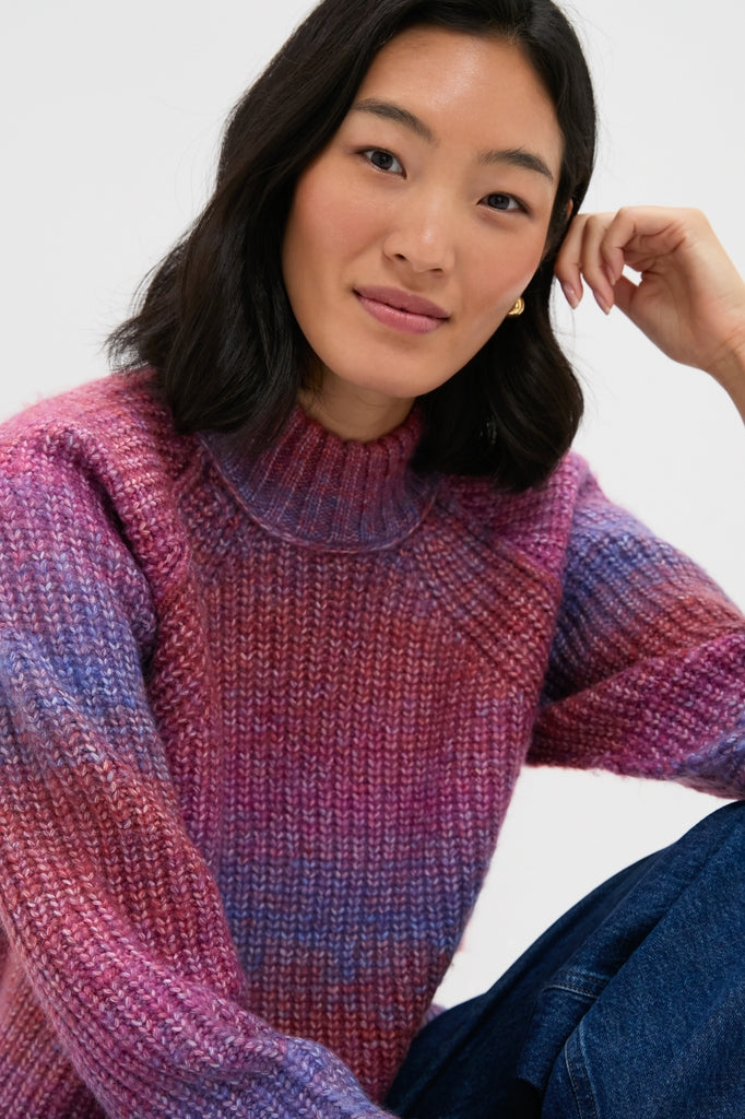 Purple Ombre Luca Sweater