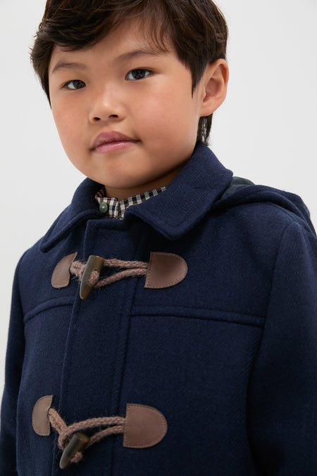 Navy Nicholas Kids Coat