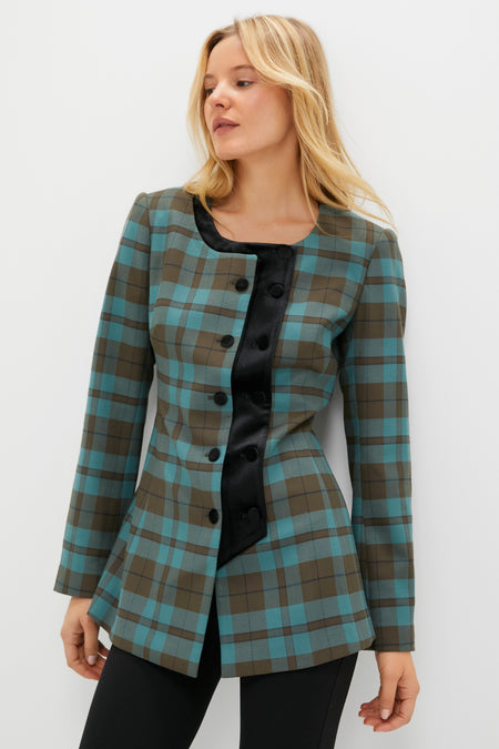 Isle of Skye Plaid Odette Top