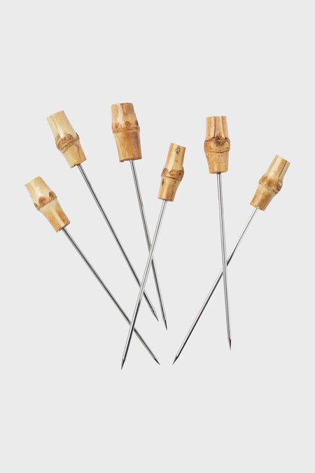 Natural Bamboo Cocktail Picks