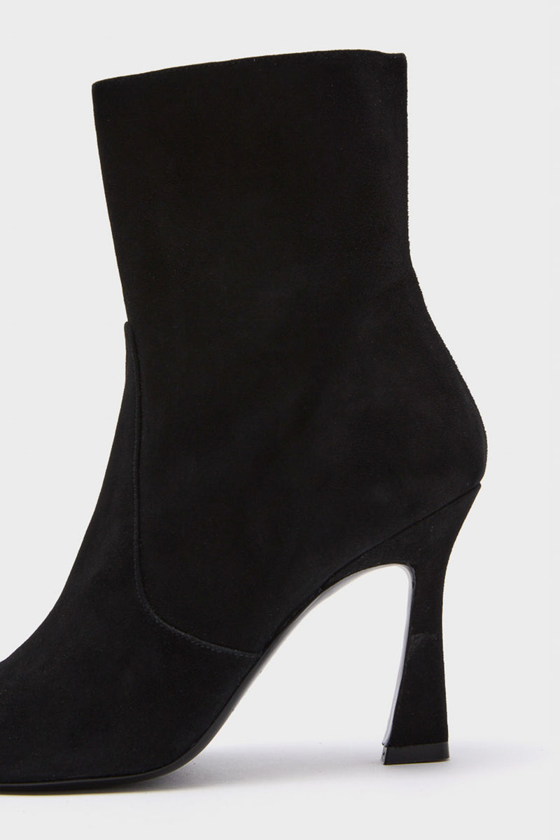 Black Vinnie 85 Zip Booties