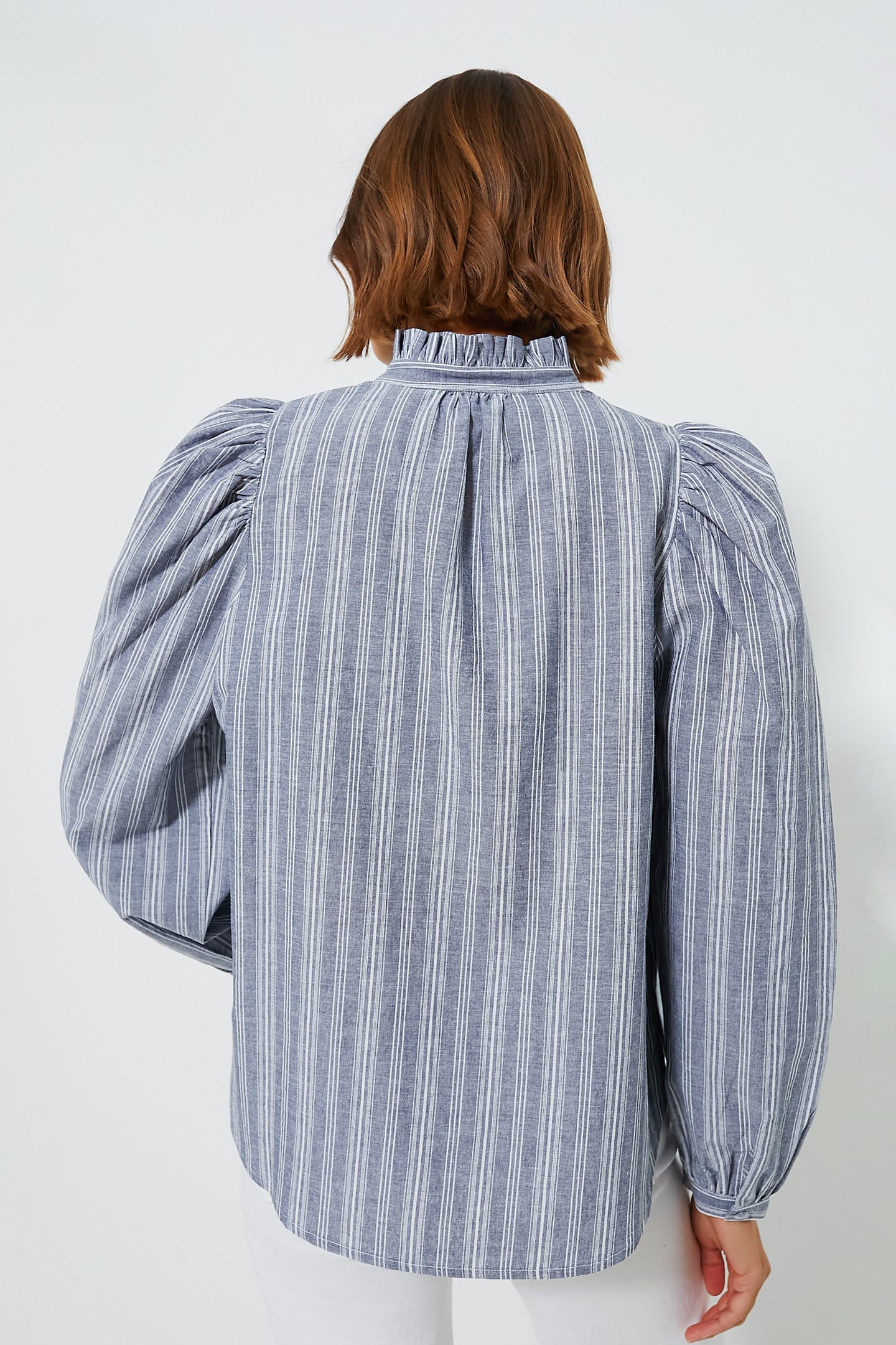 Denim Stripe Cosette Button Down