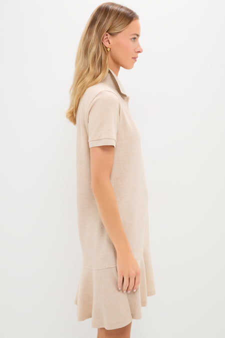 Sandstone Pique May Polo Dress