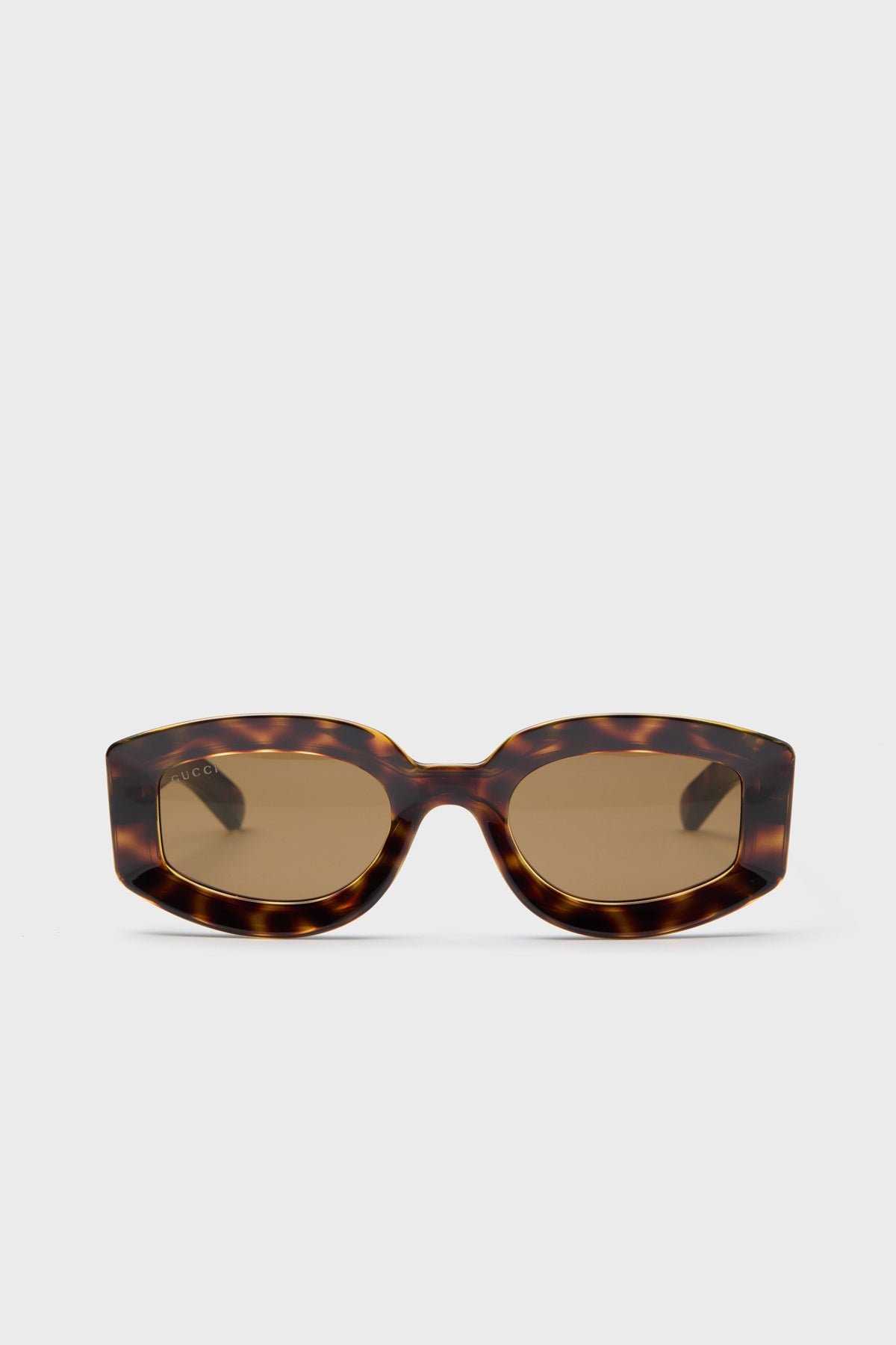 Tortoise Rectangle Sunglasses