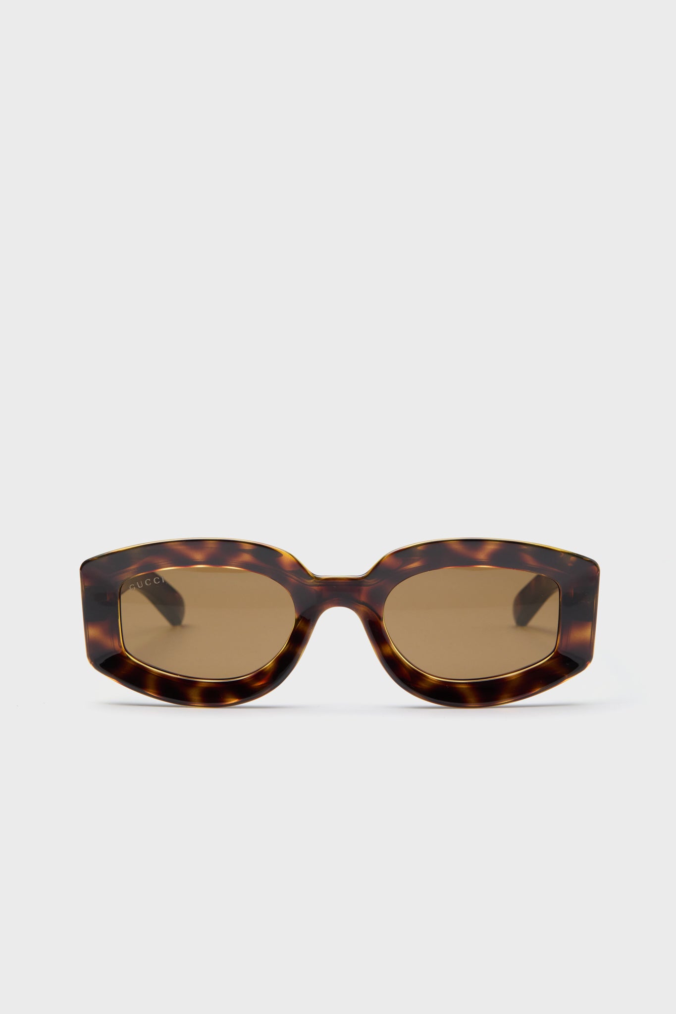 Tortoise Rectangle Sunglasses