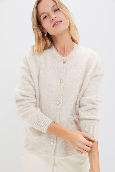 STORQ ALPACA Nursing Maternity Cardigan selling Sweater Tan s/m