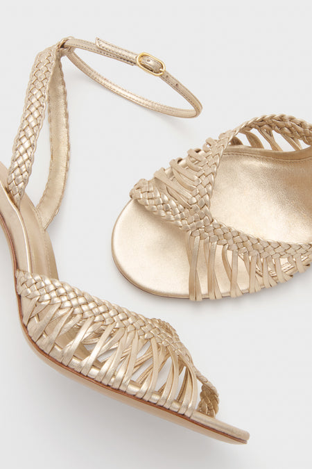 Golden Agatha 90 Heels