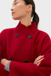 Red Sophia Coat