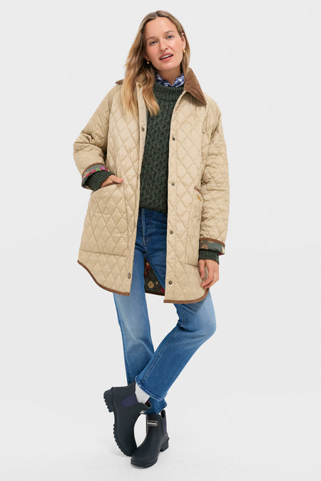 Light Fawn Barbour x Tuckernuck Miley Quilt