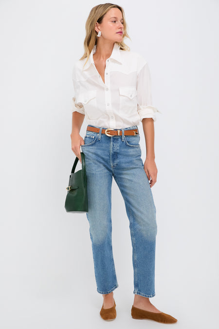 Tan and Gold Marisa Belt