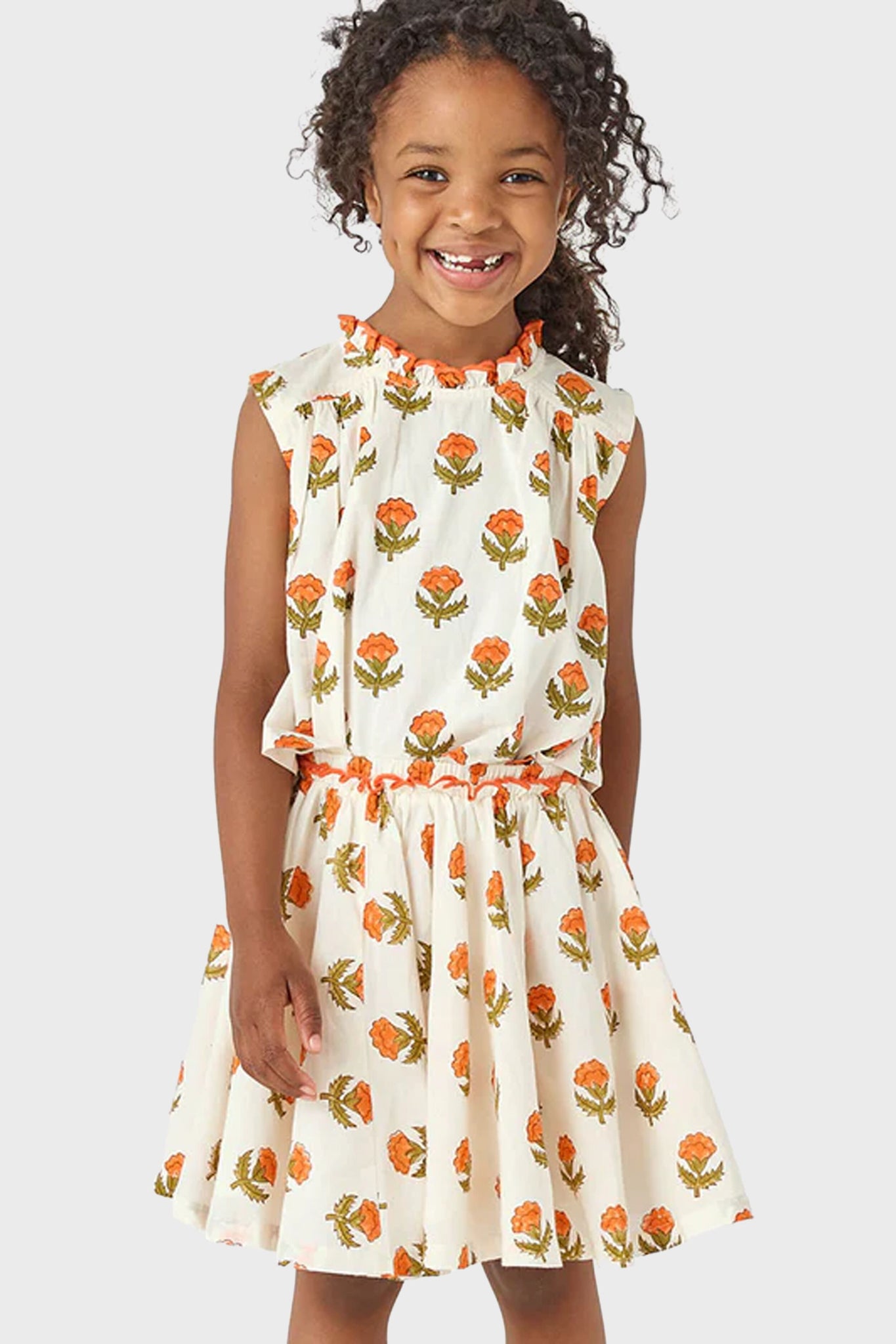 Orange Bud Gianna Skirt