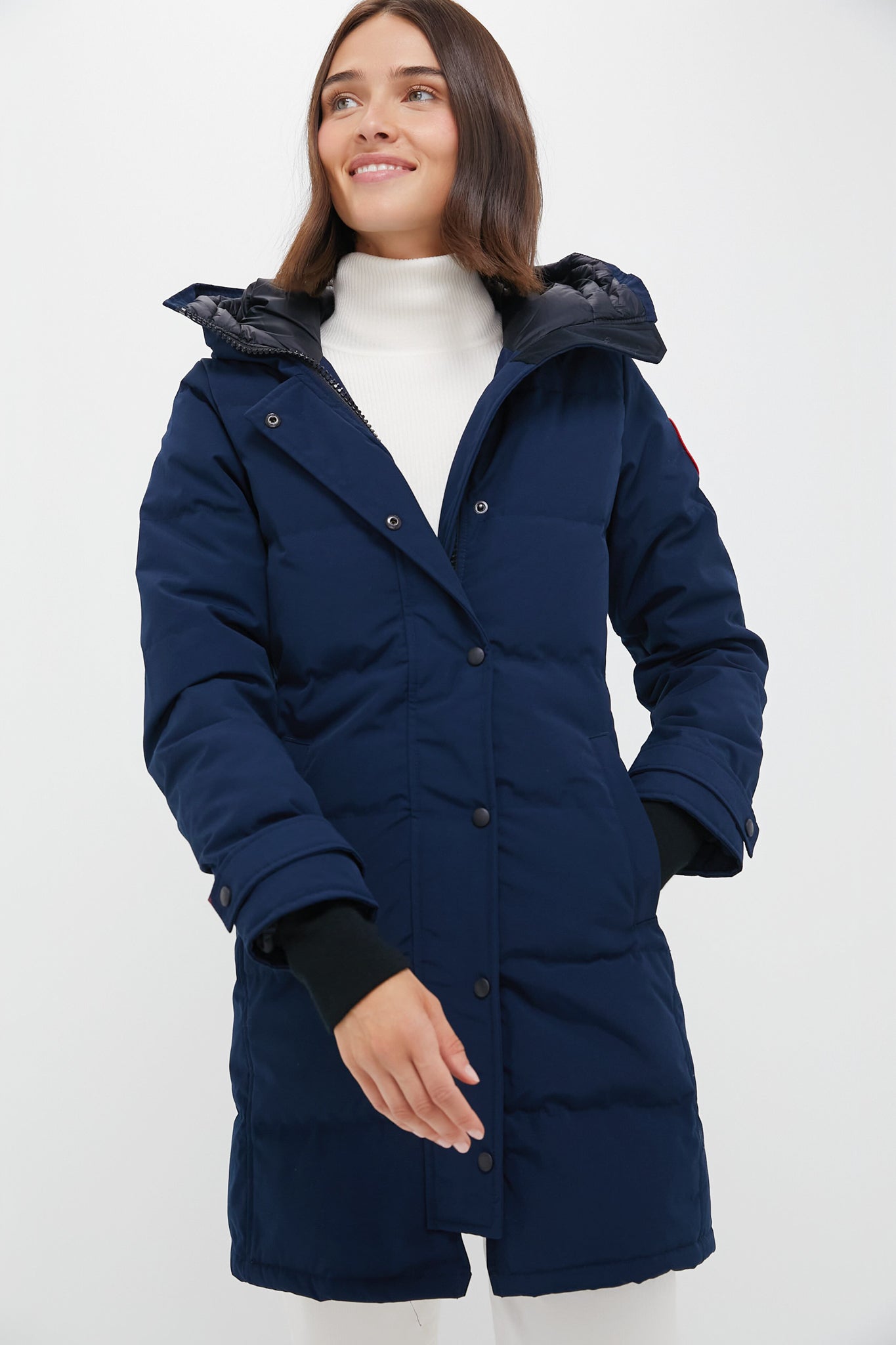 Atlantic Navy Shelburne Parka | Canada Goose