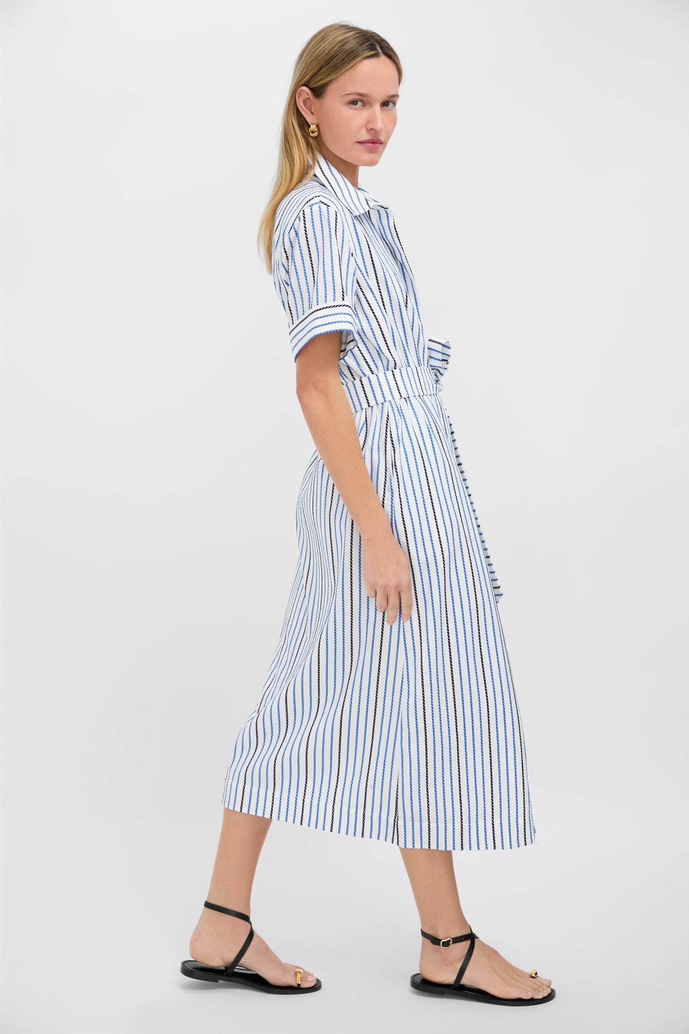 High Tide Jacquard Stripe Arie Dress