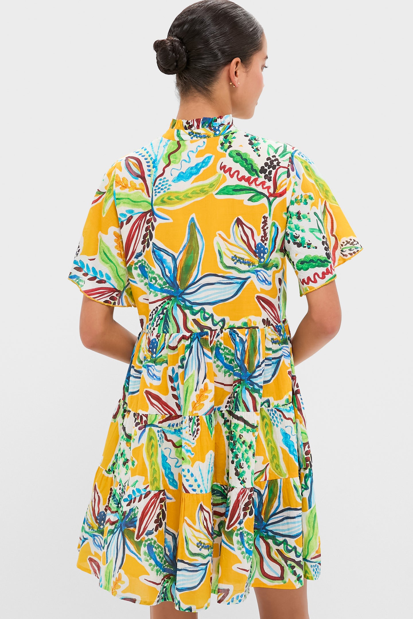 Orange Olinda Vibeka Short Dress