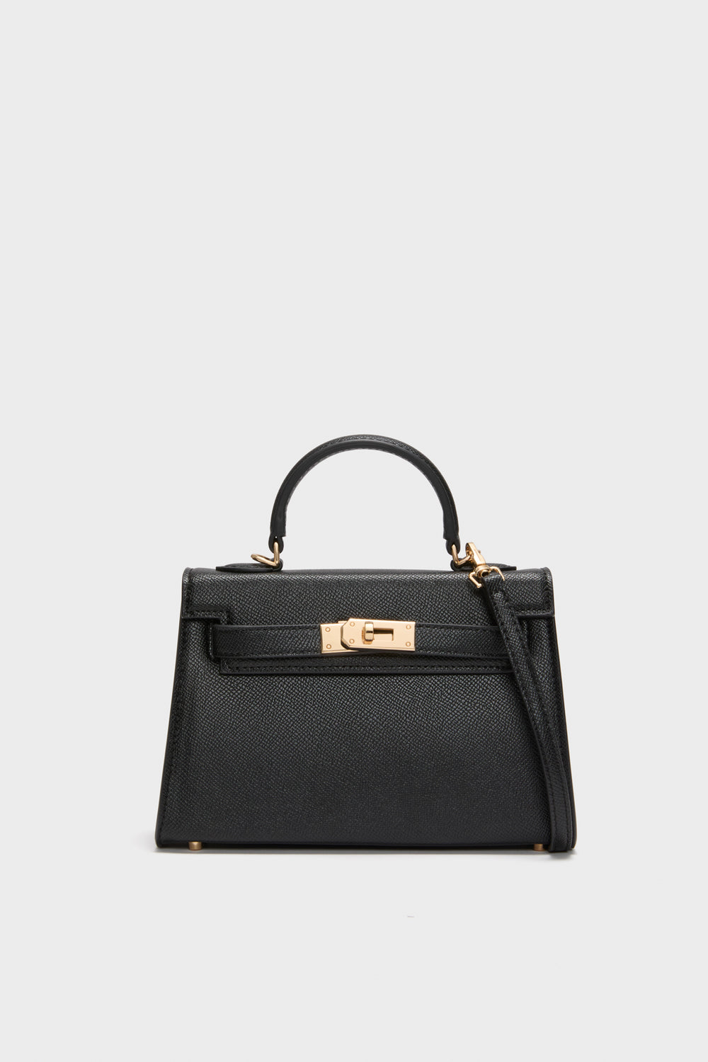 Black Hariette Handle Bag