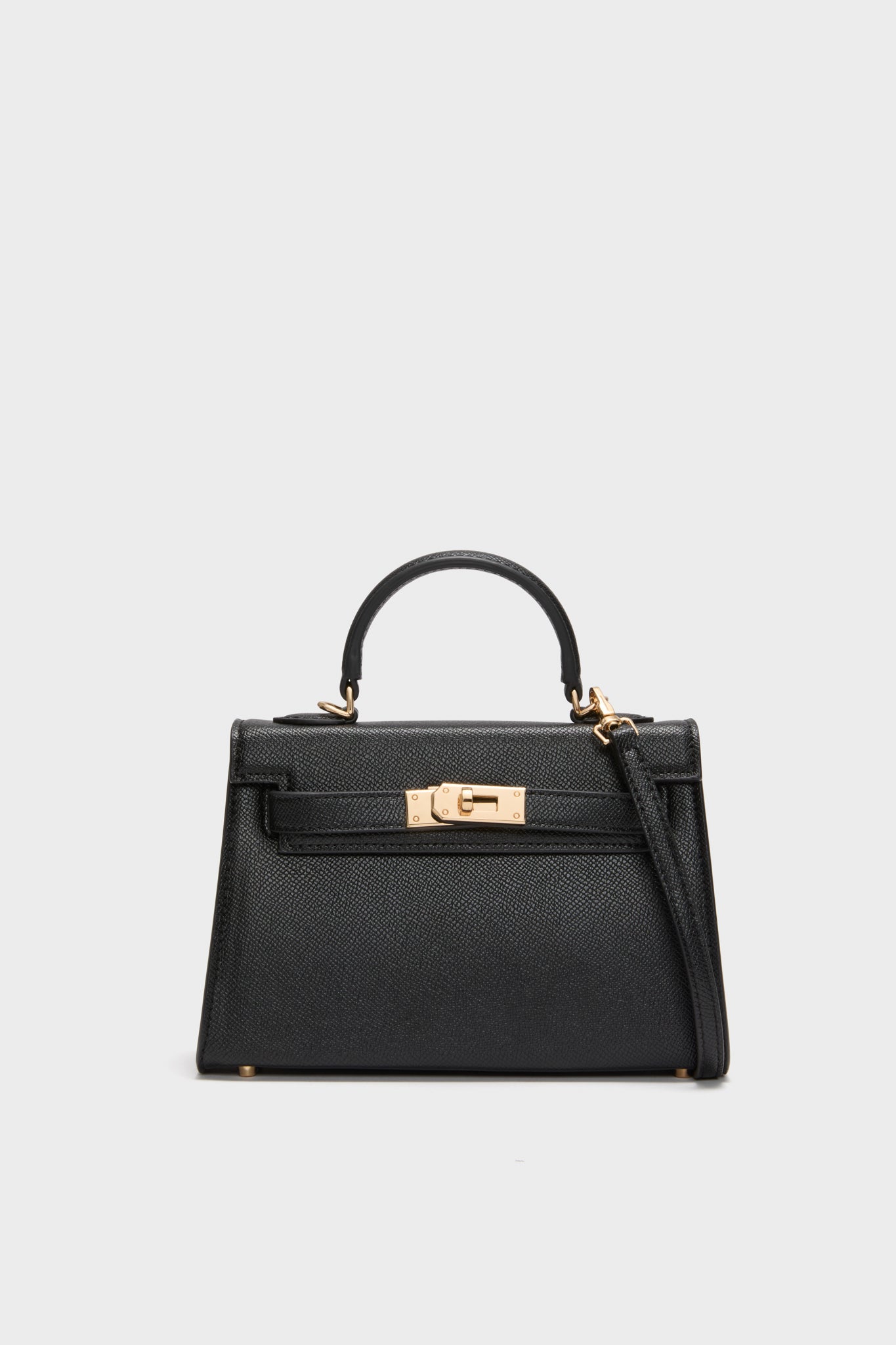 Black Hariette Handle Bag