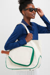 Green and White Pickleball Bag