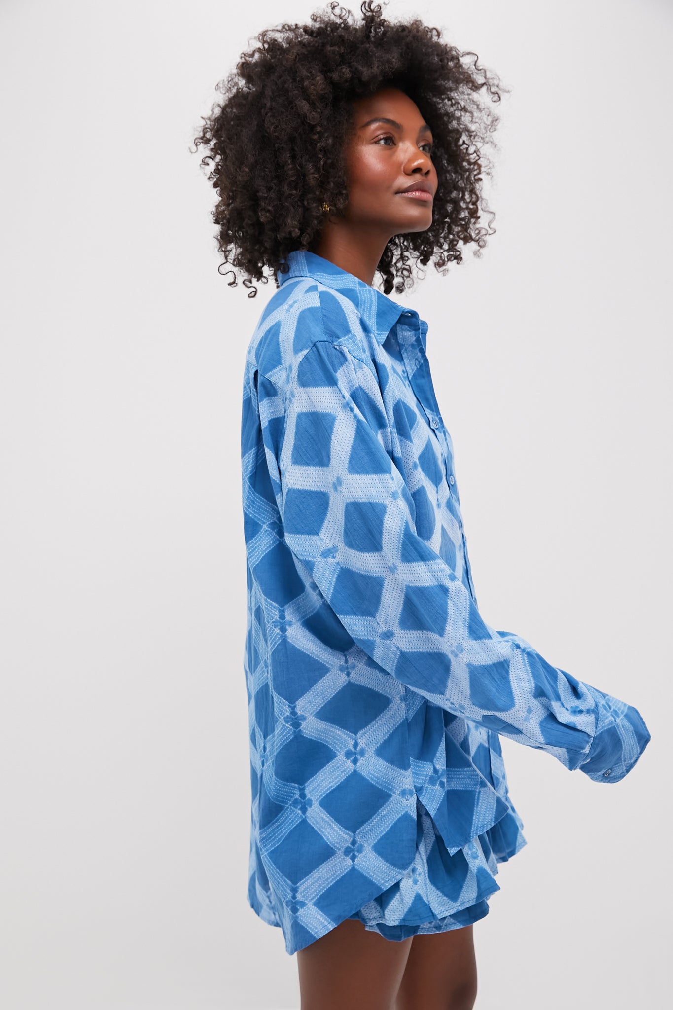 Sapphire Path Classic Button Down