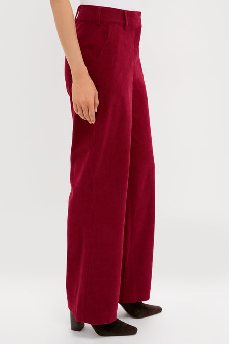 Winery Wide Wale Corduroy Hunter Pants