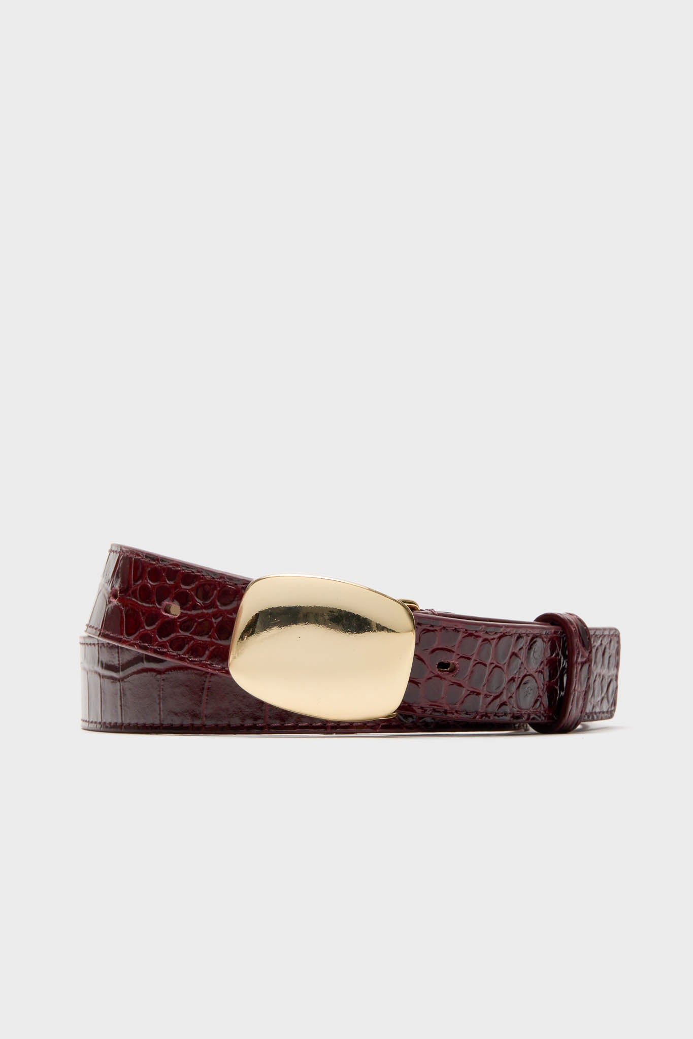 Merlot Jacob Croco Belt | B-Low the Belt