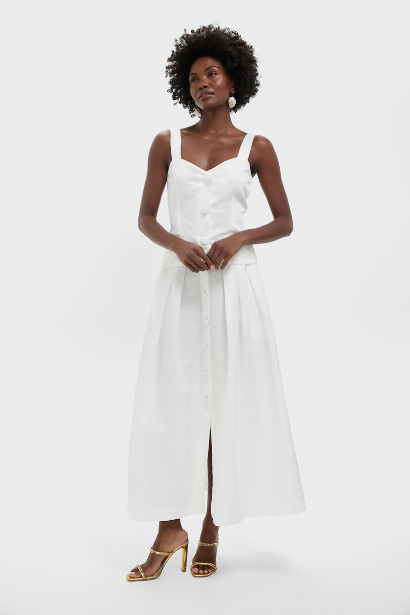 White Dora Textured Top