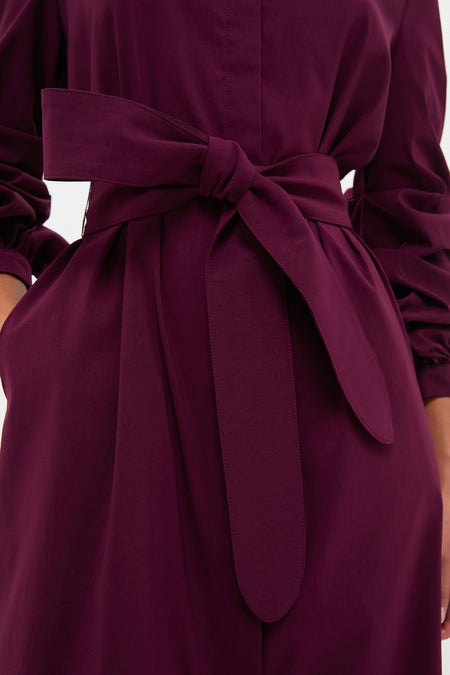 Dark Winetasting Alessia Maxi Dress