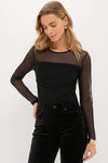 Black Kelsea Top