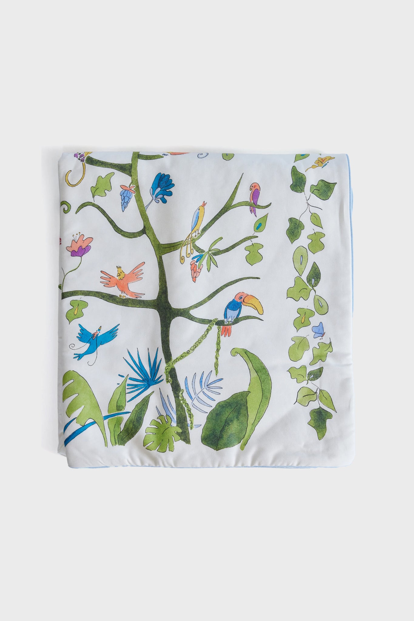 Tropical Placement Reversible Crib Quilt