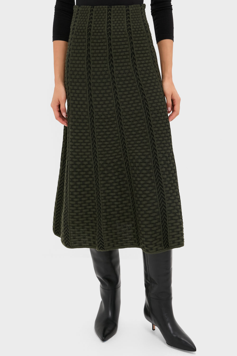 Khaki Alabama Skirt