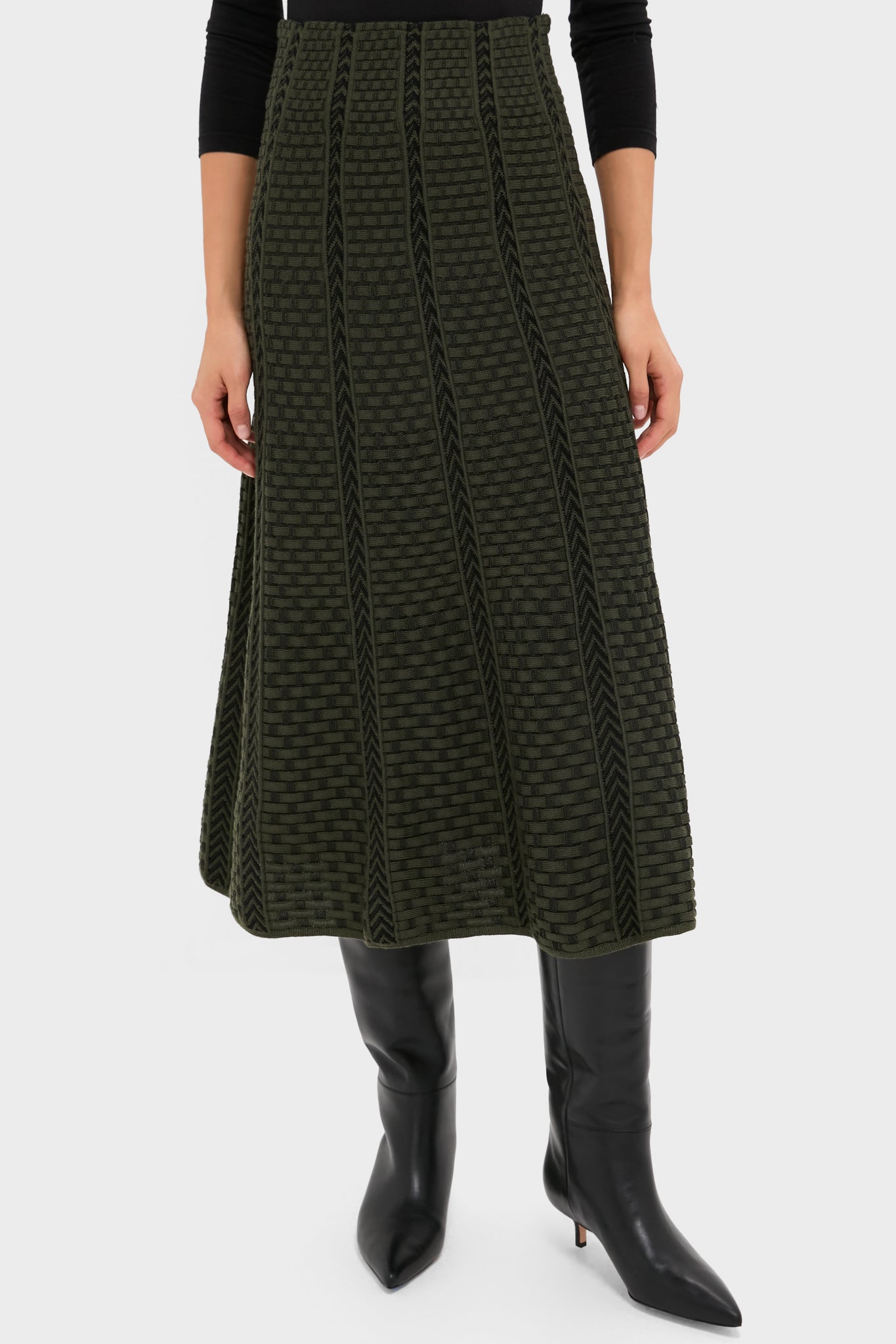 Khaki Alabama Skirt