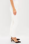 Winter White Corduroy Ashford Pants