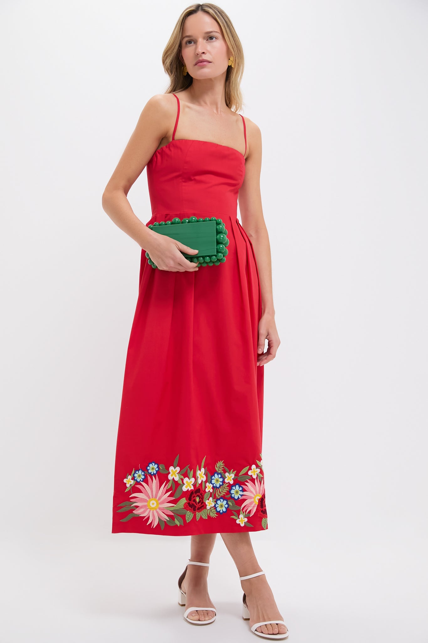 Deep Basil Eos Clutch | Cult Gaia