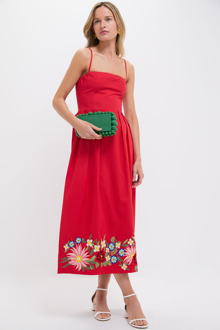 Deep Basil Eos Clutch