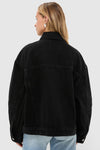 Vintage Black Sia Denim Jacket