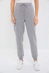 Gray Herringbone Becker Joggers