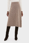 Hazelnut Barnaba Knitted Skirt