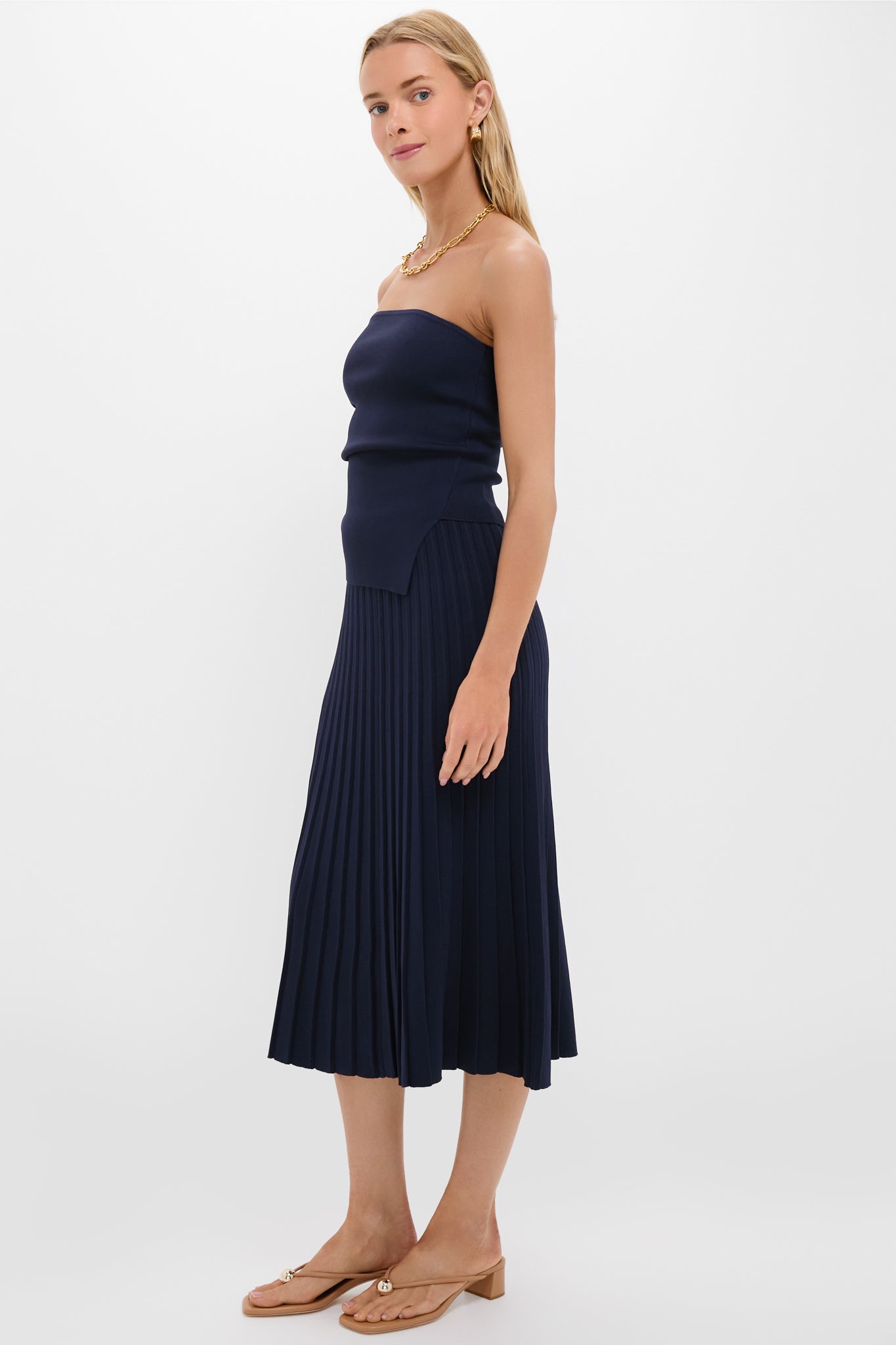 Navy Knit Hathaway Two-Piece Set