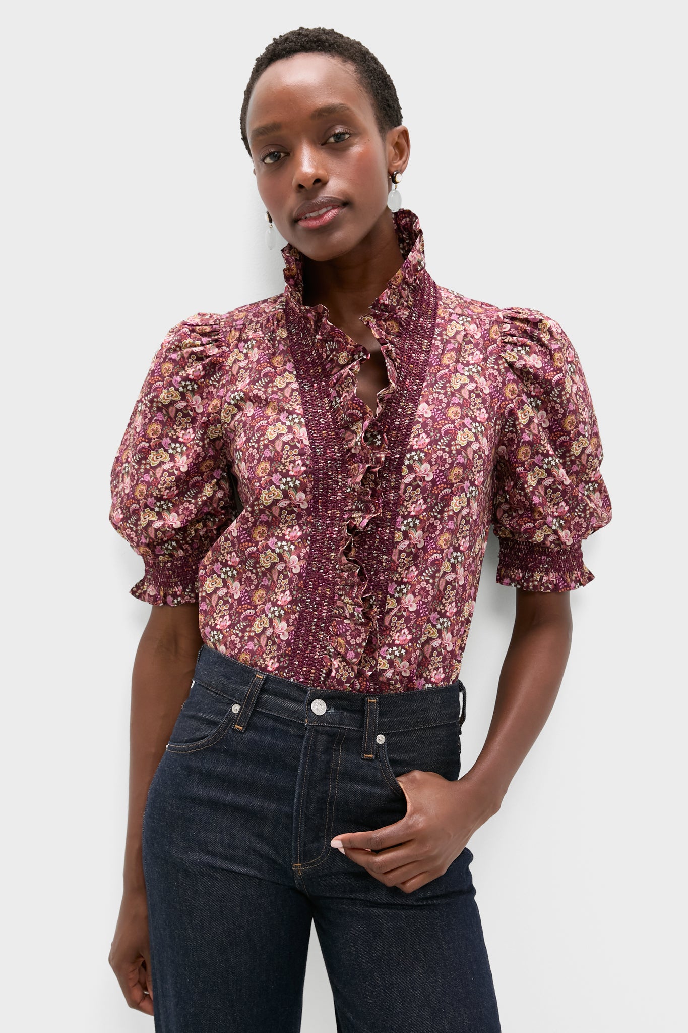 Pippa's Symphony Red Zuri Top | Love the Label