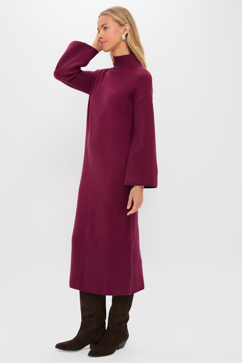 Cranberry Vivianne Midi Dress