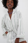 Mondego Stripe Seersucker Reya Top