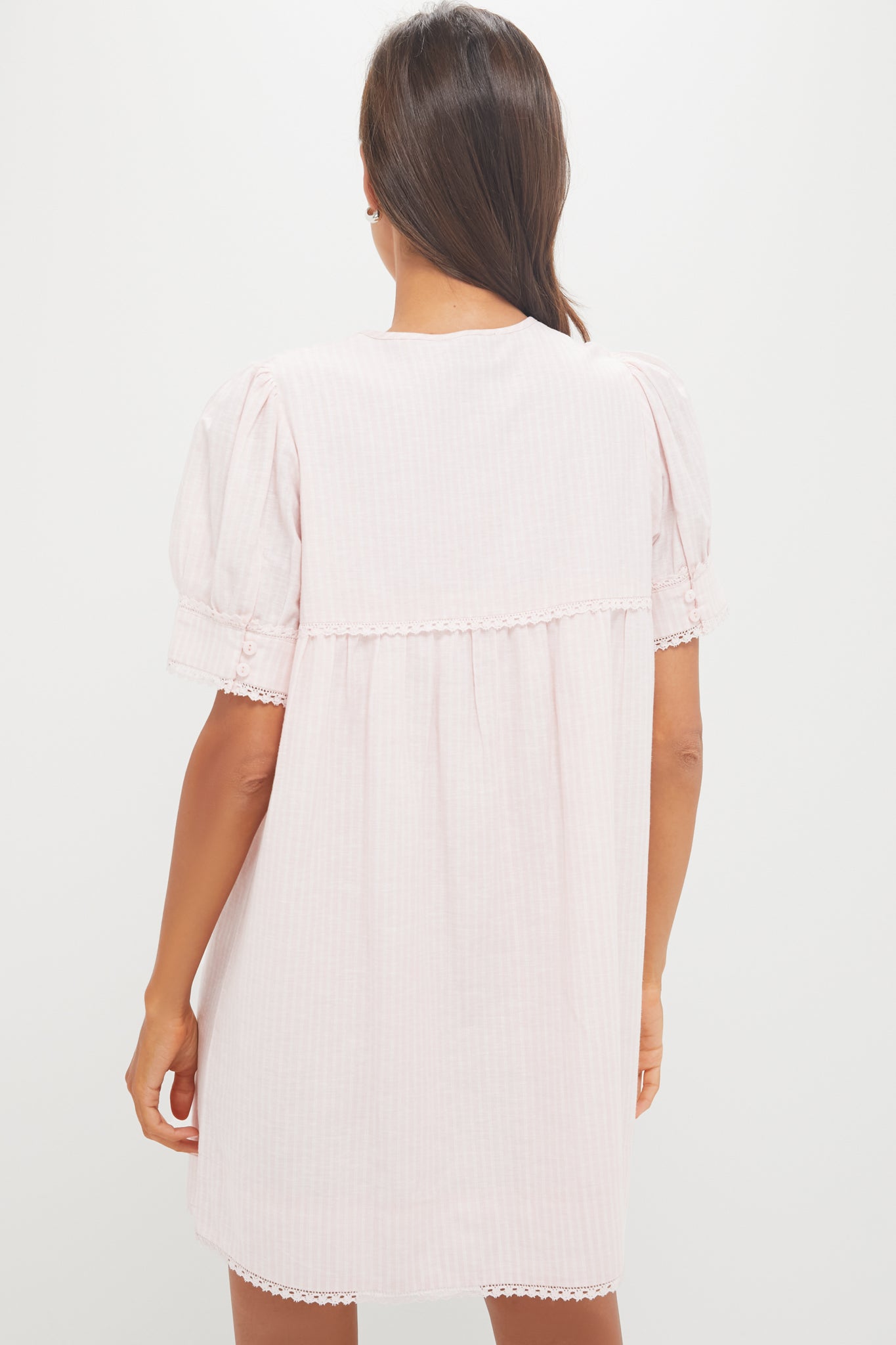 Light Pink Stripe Bridget Dress