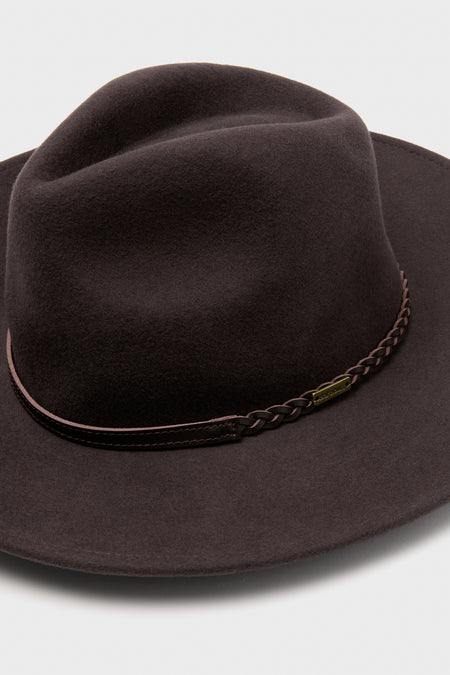 Chocolate Tack Fedora