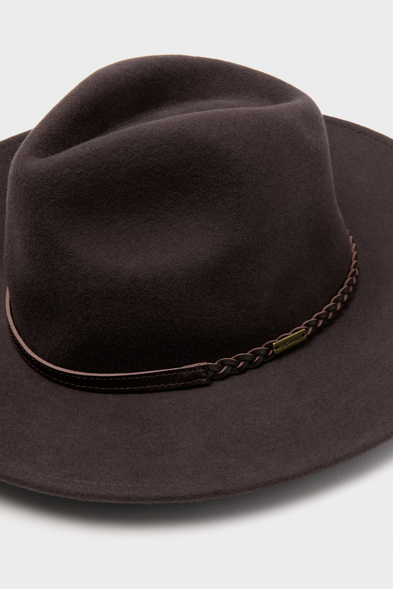 Chocolate Tack Fedora