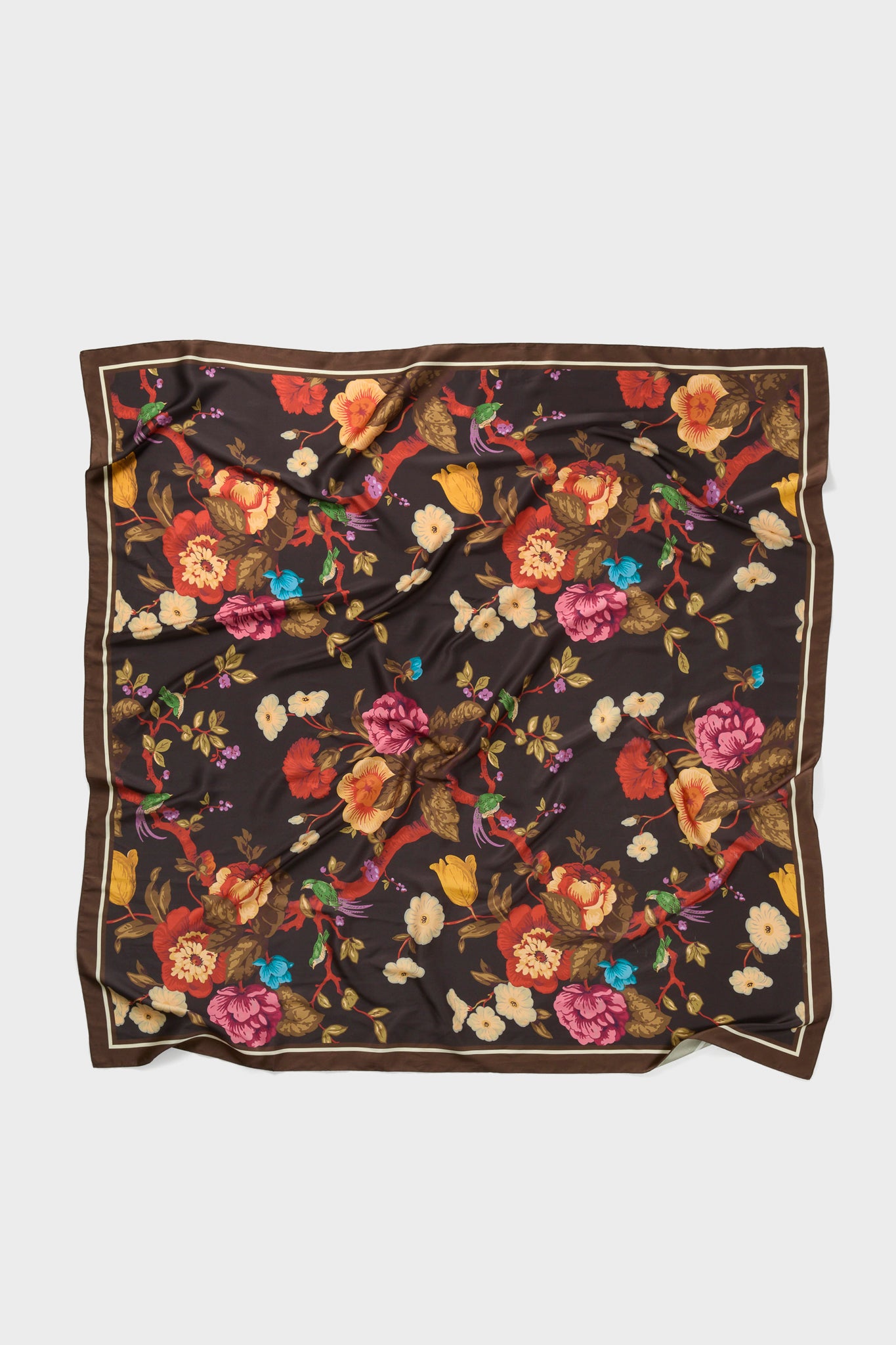 Baroque Floral Large Scarf