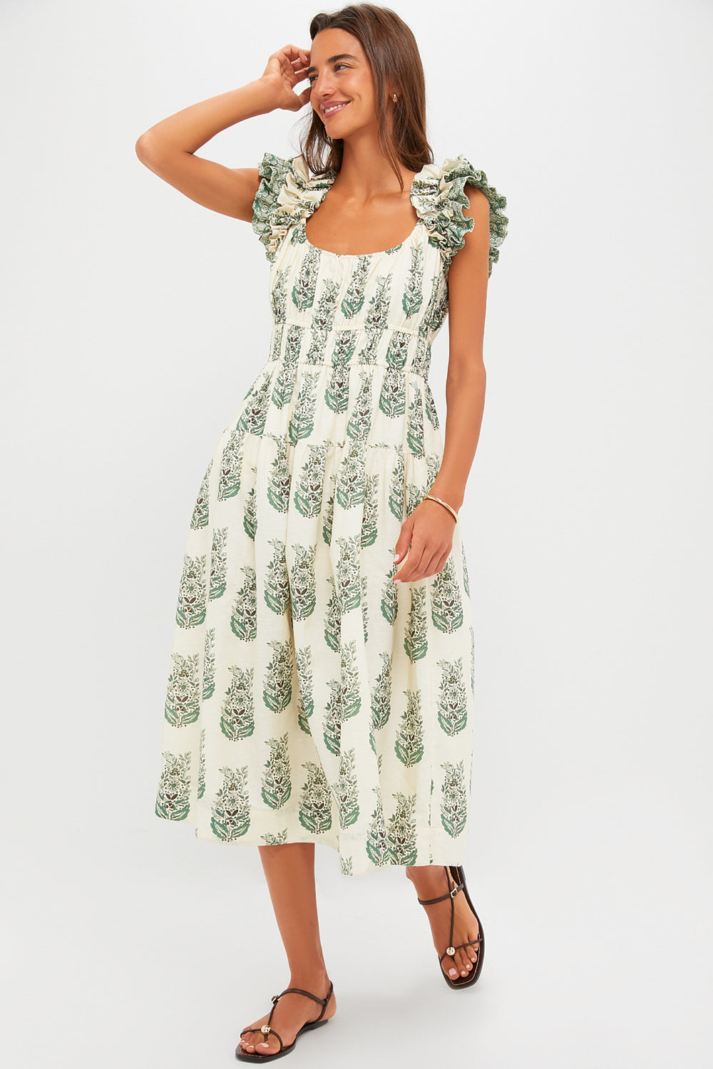 Jade Terrace Cotton Linen Liana Dress | Tuckernuck Jade Terrace Cotton Linen Liana Dress | Tuckernuck