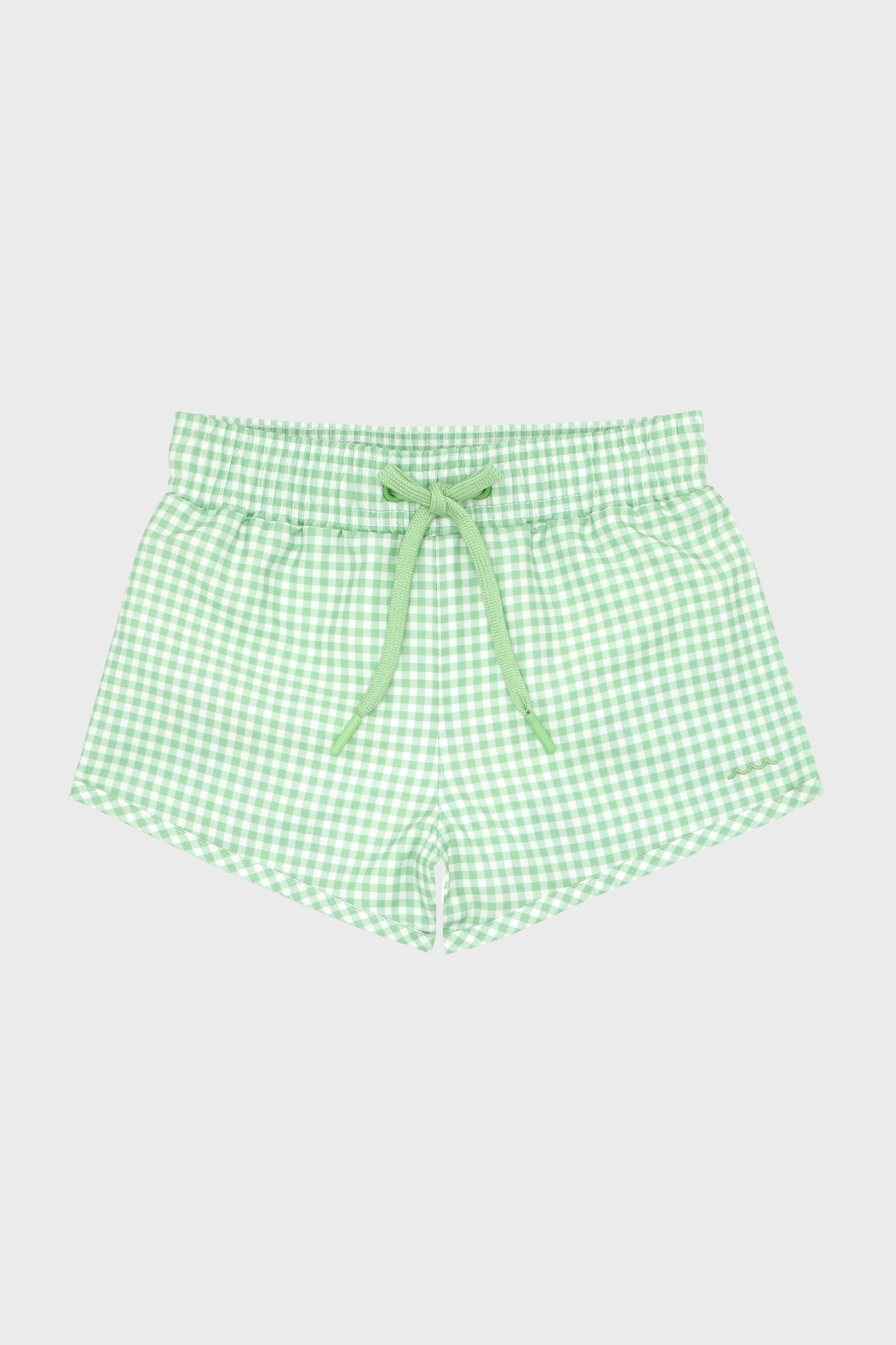 Palm Gingham Boardie
